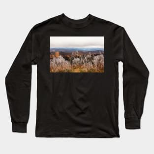 Frosted Autumn Smoky Mountains Long Sleeve T-Shirt